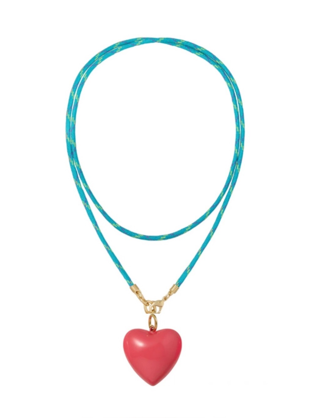 NWOT Roxanne Assoulin The Long Happy Cord Charm Necklace